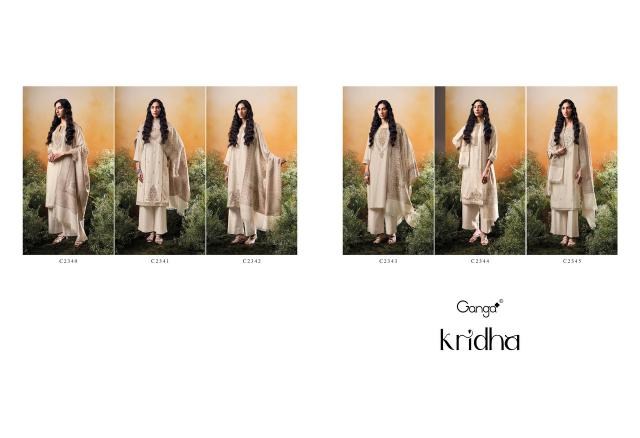 Ganga kridha dress material wholesale